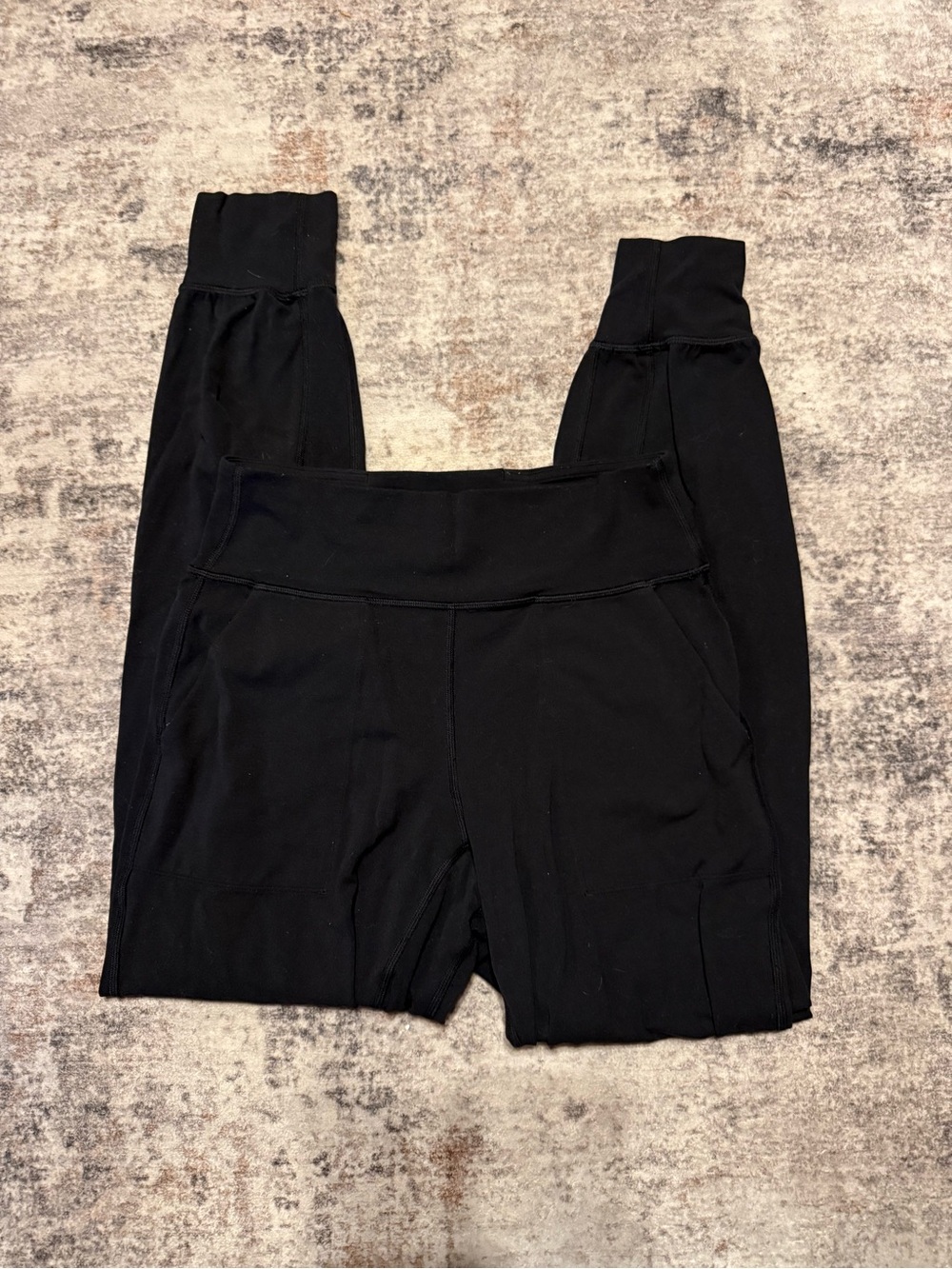 lululemon athletica Black Track Pants / Joggers
